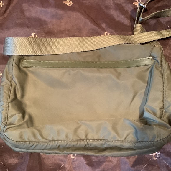 Prada Nylon Olive Green Crossbody Messenger Bag - Picture 4 of 7